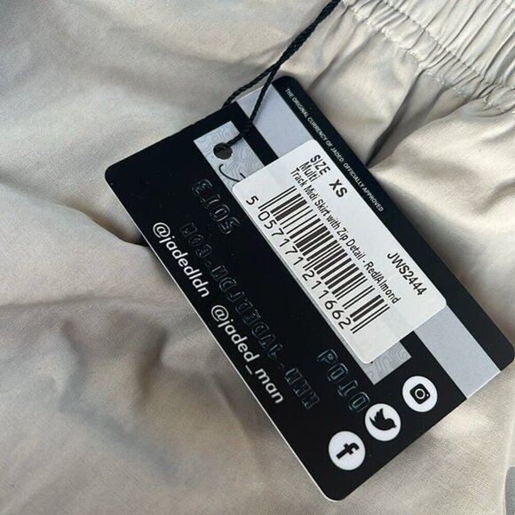 NWT Jaded London Maxi Track Skirt XS - Picture 5 of 8